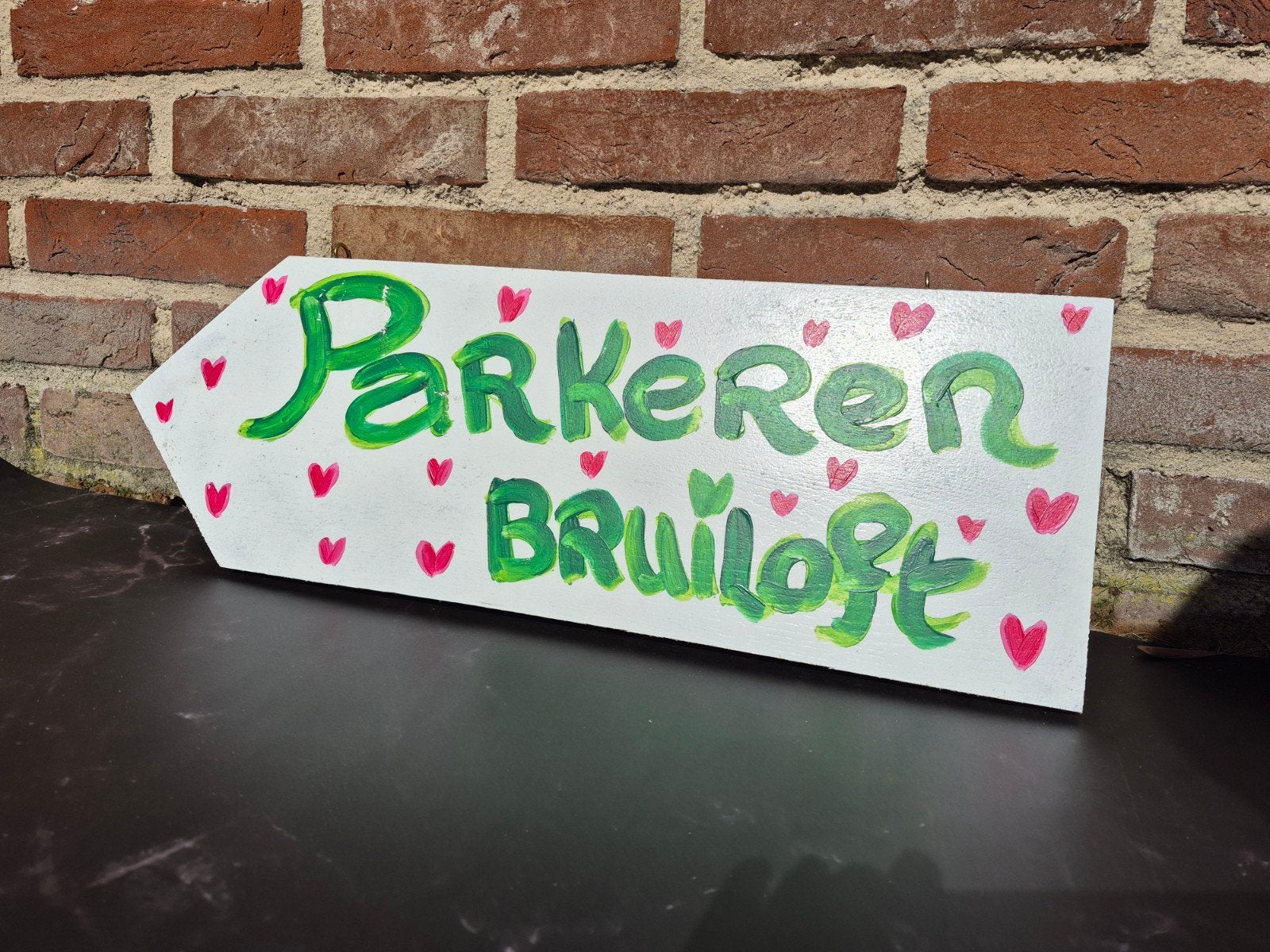 Bord bruiloft, Ophalen