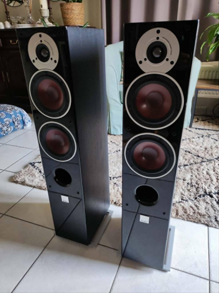 DALI ZENSOR 5 Topklasse compacte vloerstaande luidsprekers, Audio, Tv en Foto, Luidsprekers, Zo goed als nieuw, 120 watt of meer