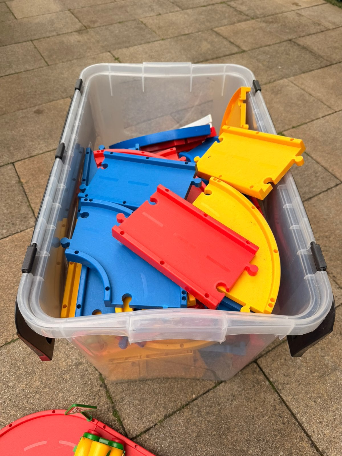 Wader wegplaten met autootjes ea, Ophalen, Gebruikt, Handmatig, Overige merken