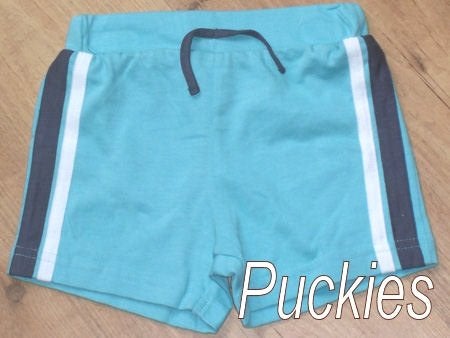 Maat 50/56 Blauwe BHS short *NIEUW* (6693) a, Broekje, Nieuw, BHS, Ophalen of Verzenden