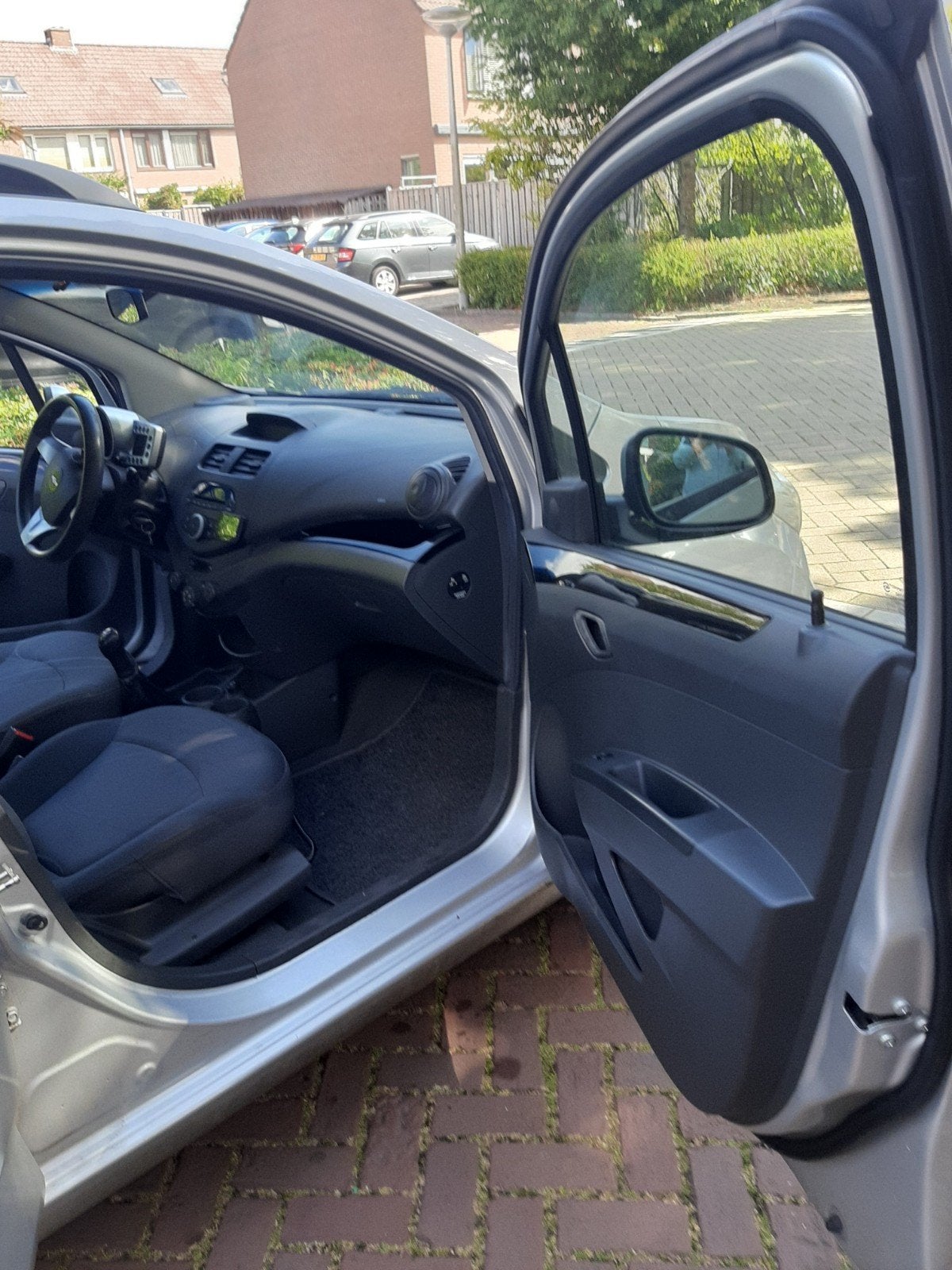 Chevrolet Spark 1.0 Bifuel 2010 Grijs, Auto's, Chevrolet, 15 km/l, 37 €/maand, 4 cilinders, Origineel Nederlands