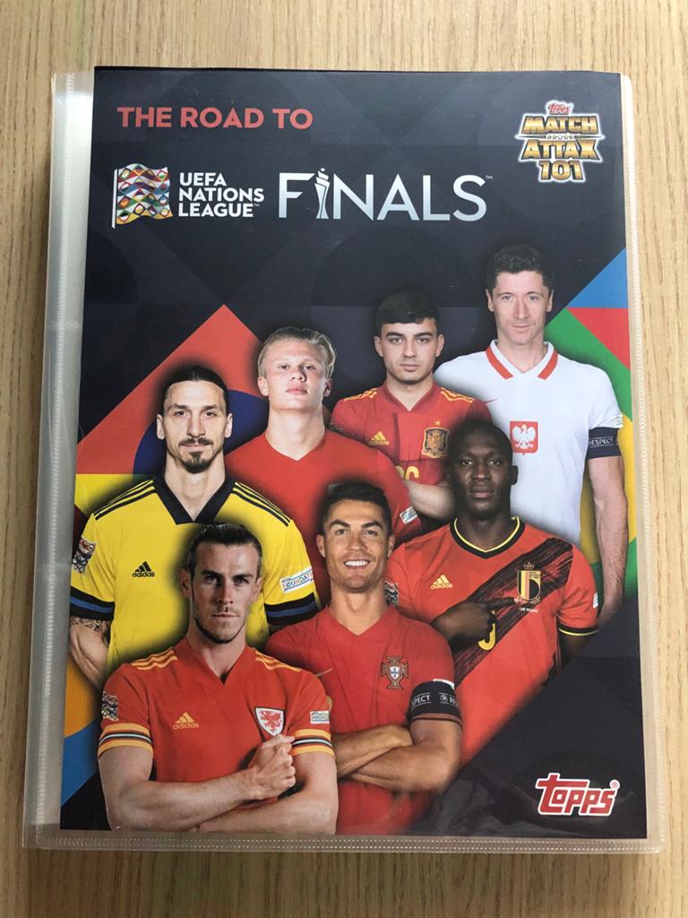 Topps Match Attax 101 UEFA Nations League 95% compleet, Ophalen of Verzenden, Zo goed als nieuw, Buitenlandse clubs, Spelerskaart