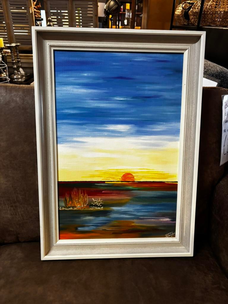 Schilderij van Janny schadee, Antiek en Kunst, Ophalen of Verzenden
