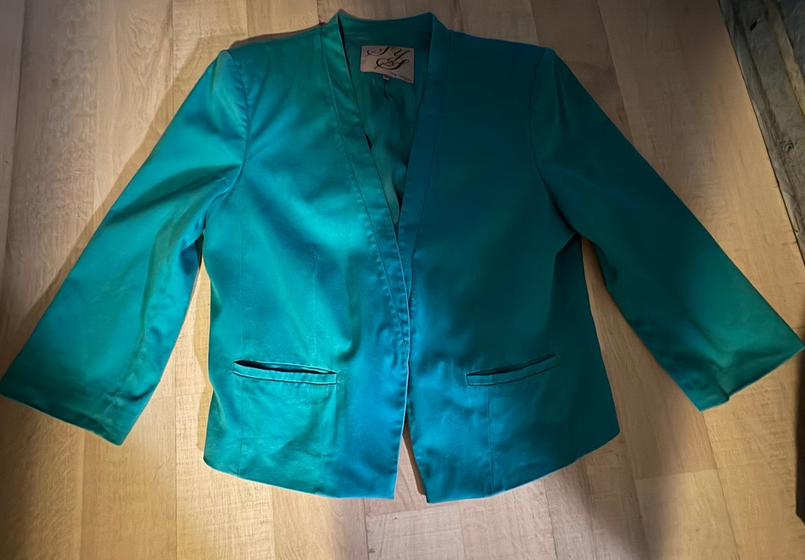 Kort Steps colbert dames maat 40 - Katoen/polyester, Maat 38/40 (M), Ophalen of Verzenden, Jasje, Gedragen