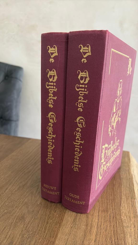 KR-1 Joh Vreugdenhil. De Bijbelse Geschiedenis twee delen, Boeken, Godsdienst en Theologie, Ophalen of Verzenden, Gelezen