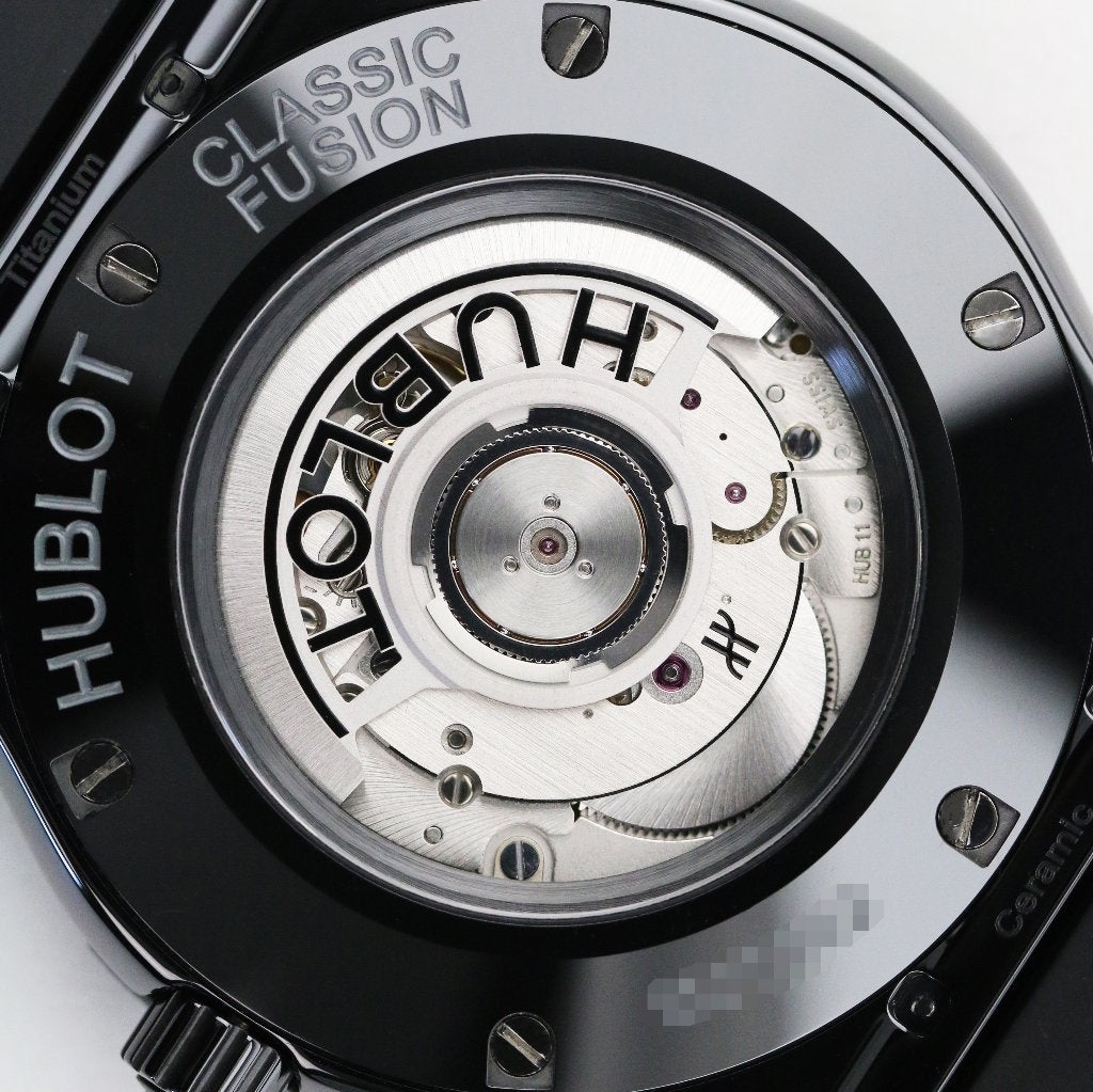 Hublot Classic Fusion Black Magic 45mm (Zeer goed/ 2021), Overige merken, Overige materialen, Polshorloge, Kunststof