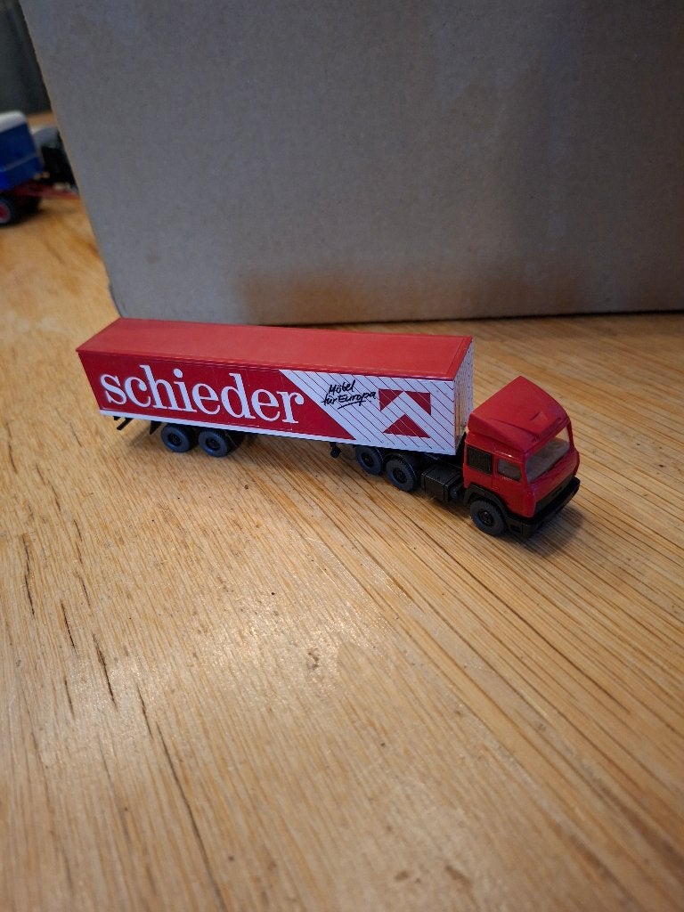 Wiking Iveco Schieder, Ophalen of Verzenden, Bus of Vrachtwagen, Wiking