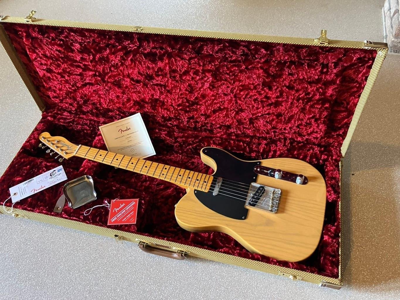 Fender American Vintage II 1951 Telecaster, Ophalen, Zo goed als nieuw, Solid body, Fender