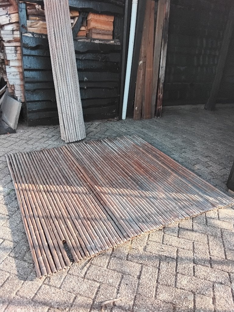 Bamboe schutting/afscheiding, Ophalen, Overige materialen, Minder dan 3 meter, 1 tot 2 meter