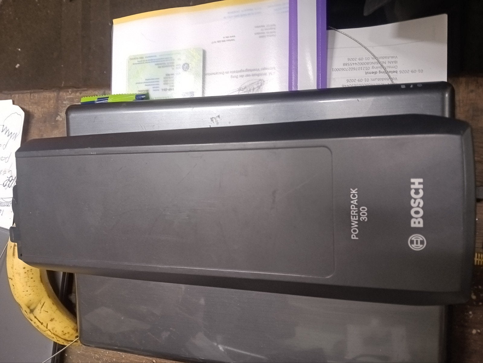Bosch accu powerpack 300, Ophalen