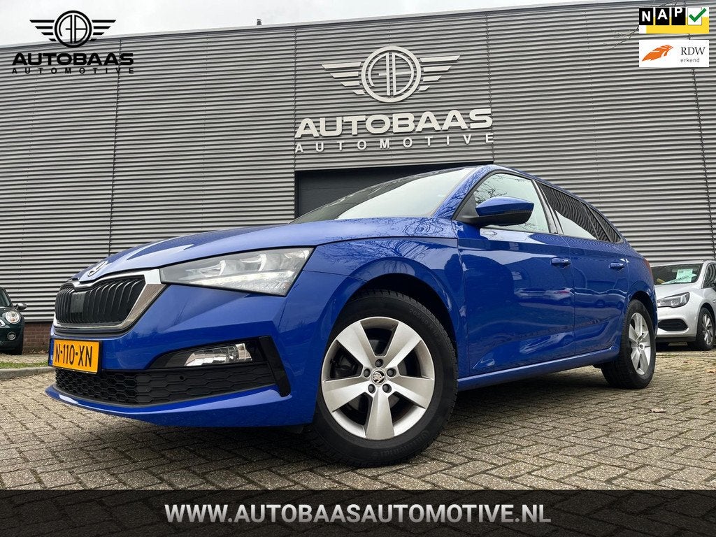 Skoda Scala 1.0 TSI Ambition AUTOMAAT * APK 02-2028 * +NL AU, Auto's, Skoda, Scala, Gebruikt, 620 kg, Origineel Nederlands