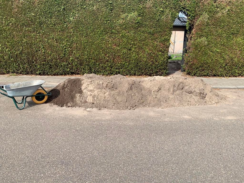 Gratis zand ophalen, Tuin en Terras, Zand, Ophalen, Overige typen