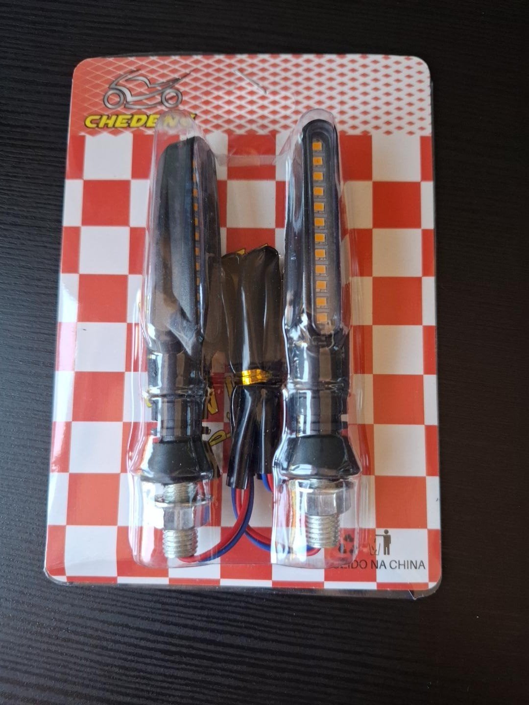 Titel:Nieuwe Set Dynamische LED Knipperlichten Motor (Loopli, Ophalen of Verzenden