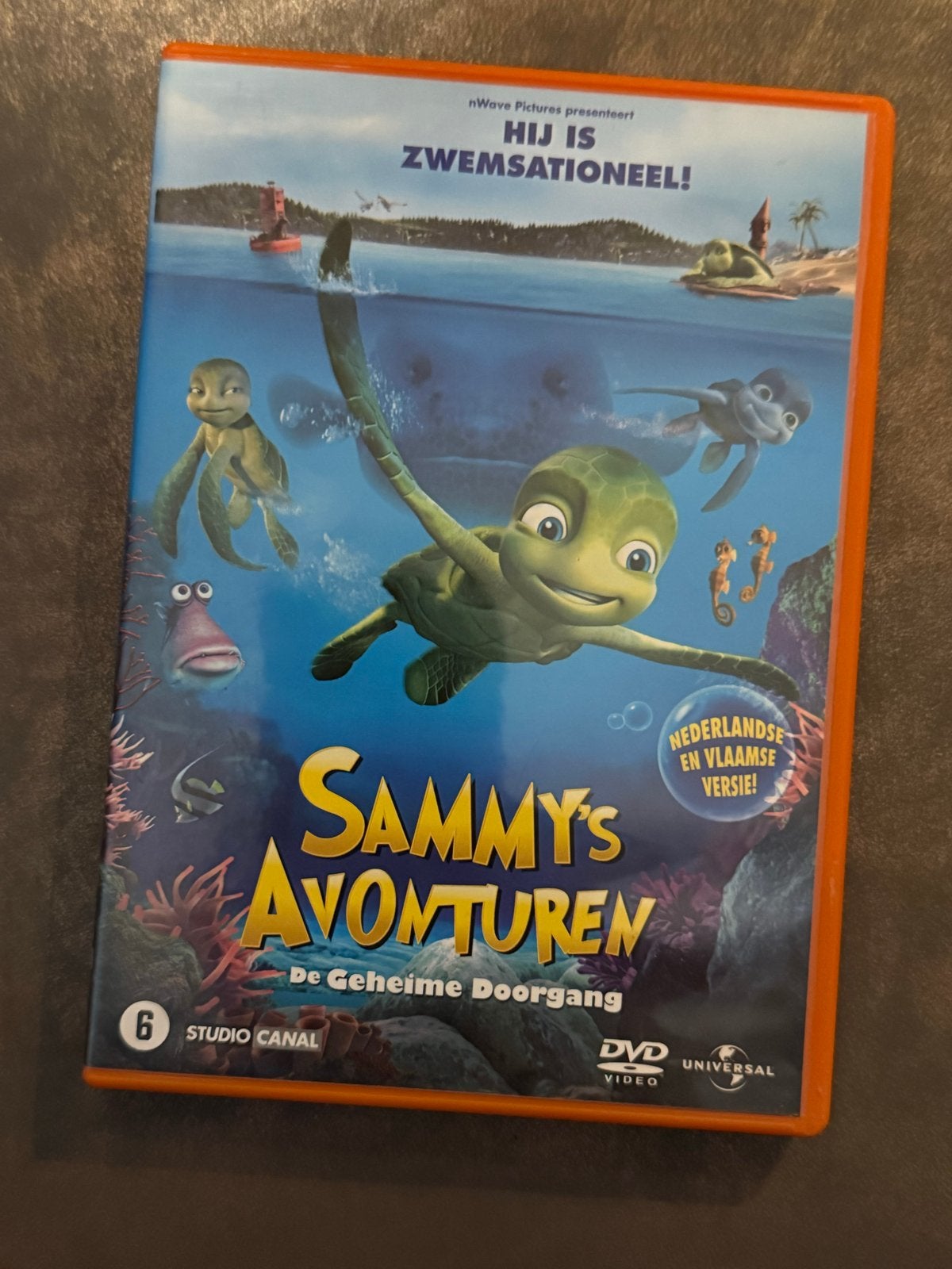 Sammy's Avonturen: De Geheime Doorgang DVD, Europees, Gebruikt, Animatie, Vanaf 6 jaar