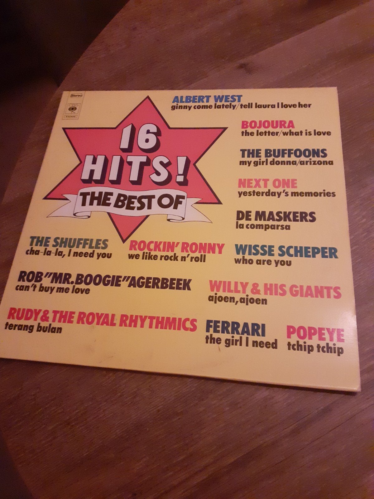 LP 16 Hits! The Best of, Cd's en Dvd's, Ophalen of Verzenden, Zo goed als nieuw, LP