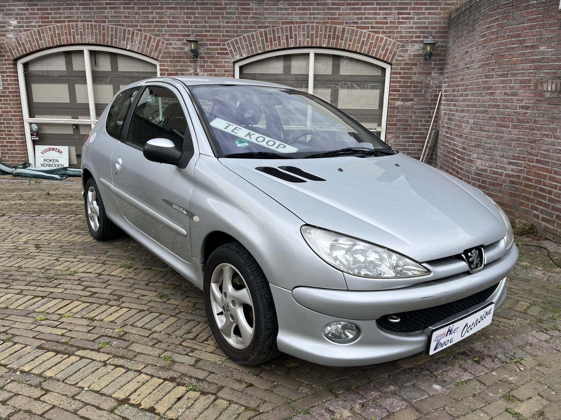 Peugeot 206 1.6-16V Quiksilver Clima/Centr. vergr/Elektr. ra, Auto's, Voorwielaandrijving, Bedrijf, Handgeschakeld, Hatchback