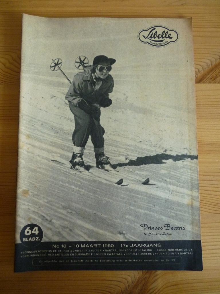 Vintage Libelle tijdschrift maart 1950 no. 10, Ophalen of Verzenden, Gelezen, Damesbladen