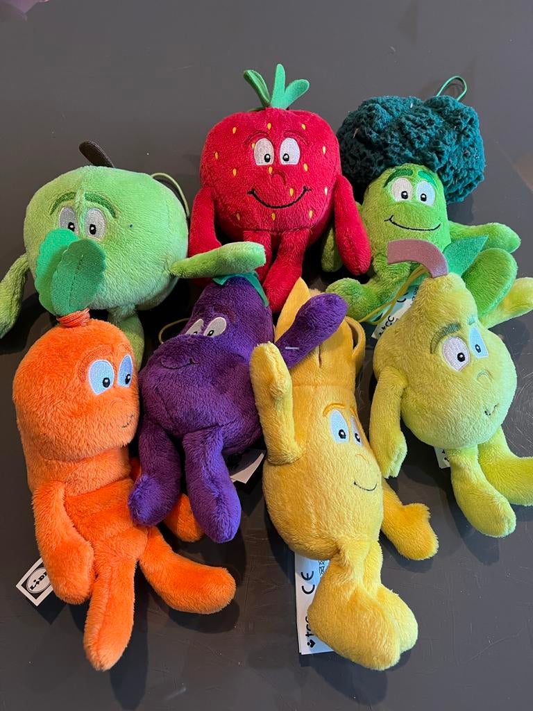 Vita Mini's knuffels - Albert Heijn (set van 7), Lidl, Overige karakters, Overige typen, Nieuw