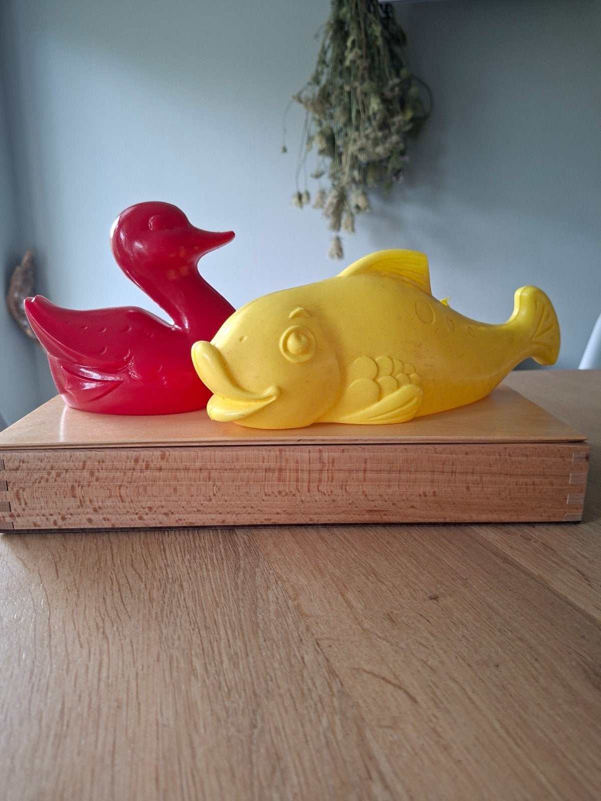 vintage, nostalgisch badspeelgoed ter decoratie, Ophalen of Verzenden, Nieuw, Badeend