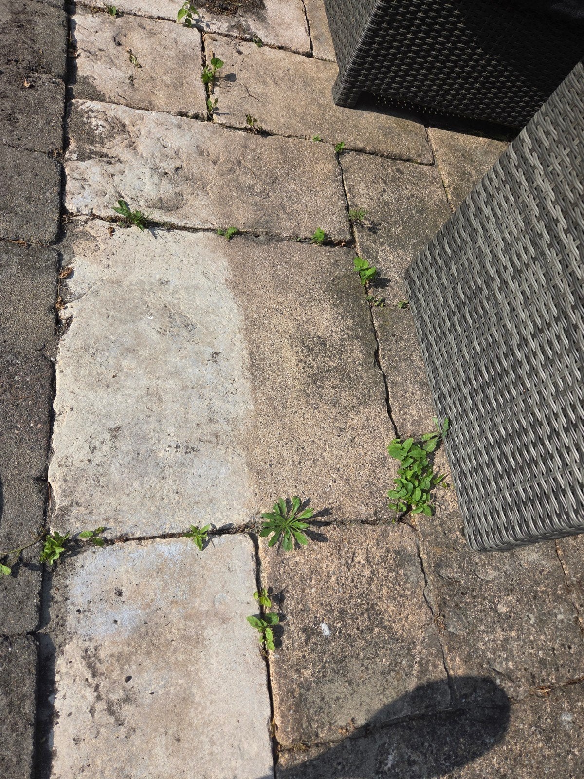 Terras tegels ca. 9m2, Ophalen, Gebruikt