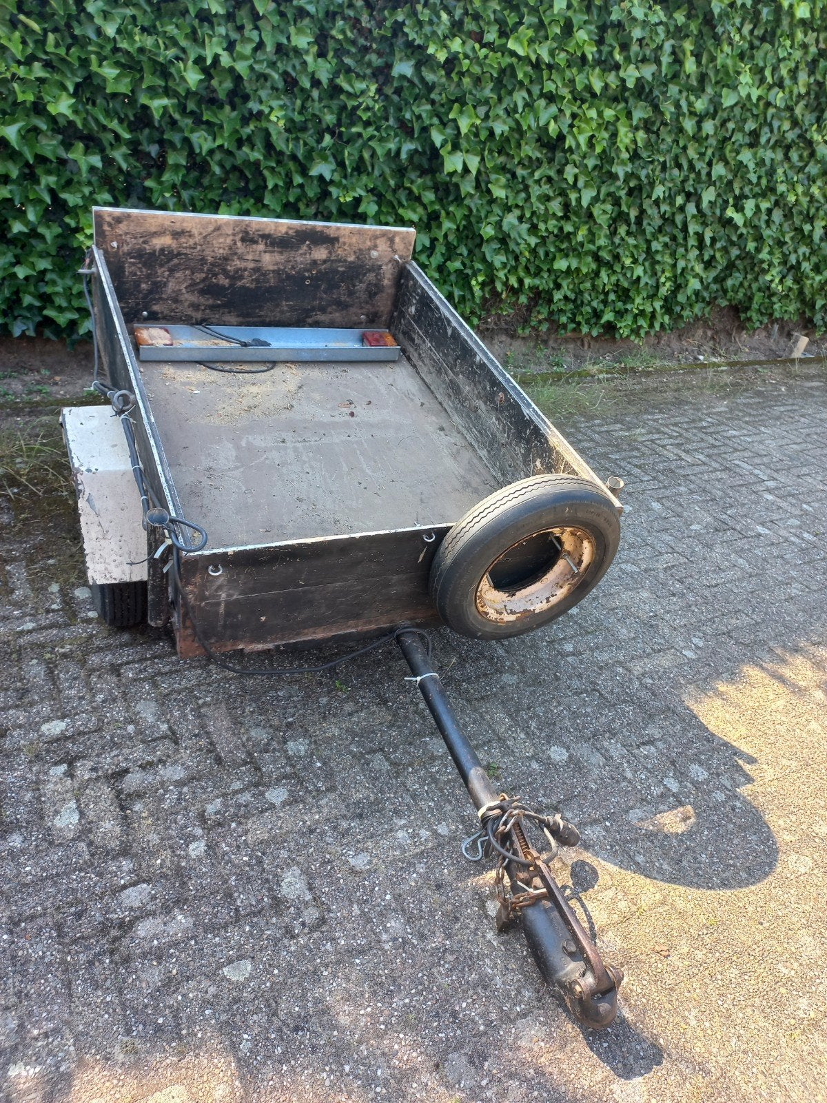 Klein karretje, 100 liter of meer, Ophalen, Transportkar