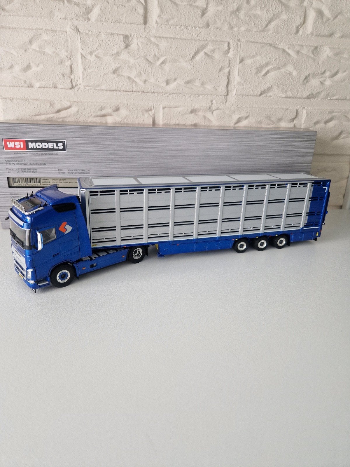 WSI Volvo FH Groot Zevert Transport, Ophalen of Verzenden, Nieuw, Bus of Vrachtwagen, Wsi