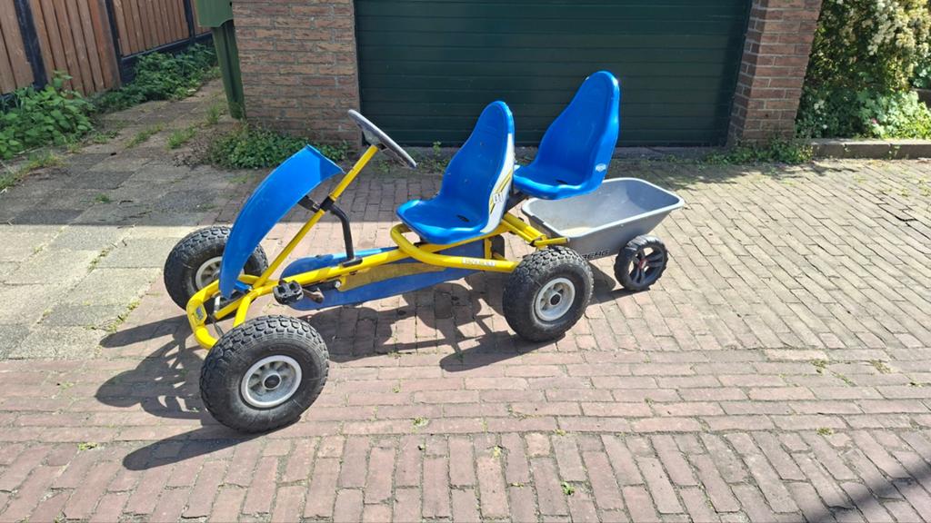 Berg Cyclo Skelter met duozit en aanhanger, Ophalen, Gebruikt, Berg, Duozit