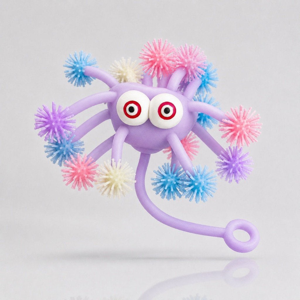 Partij stretchy puffer monster knijpspeelgoed, NHP International, Jongen of Meisje, Ophalen of Verzenden, Info@nhp-international.com