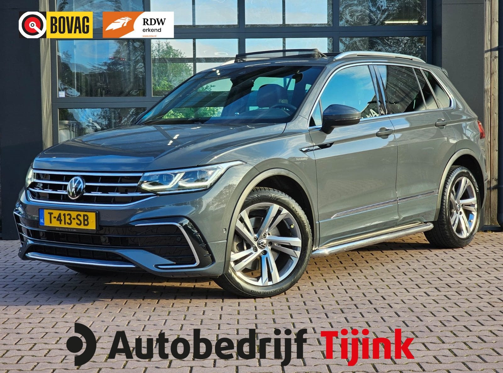 Volkswagen Tiguan 2.0 TSI 190PK 4MOTION DSG R-Line | Pano |, 15 km/l, Gebruikt, Euro 6, 2500 kg
