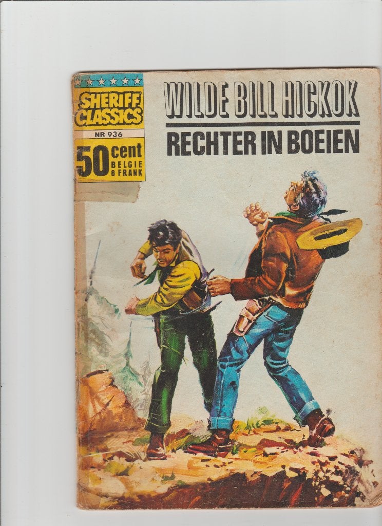 Sheriff Classics Nr 936 - Wilde Bill Hickok, Boeken, Stripboeken, Eén stripboek, Ophalen of Verzenden, Onbekend, Gelezen