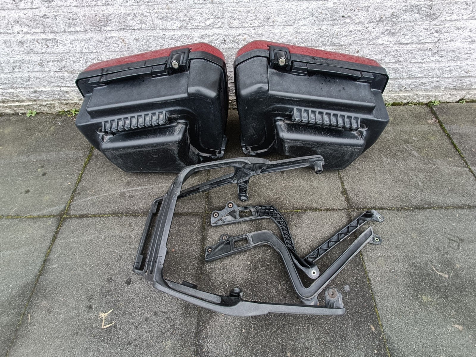 Koffers met beugels BMW K1100LT, Motoren, Ophalen, Gebruikt
