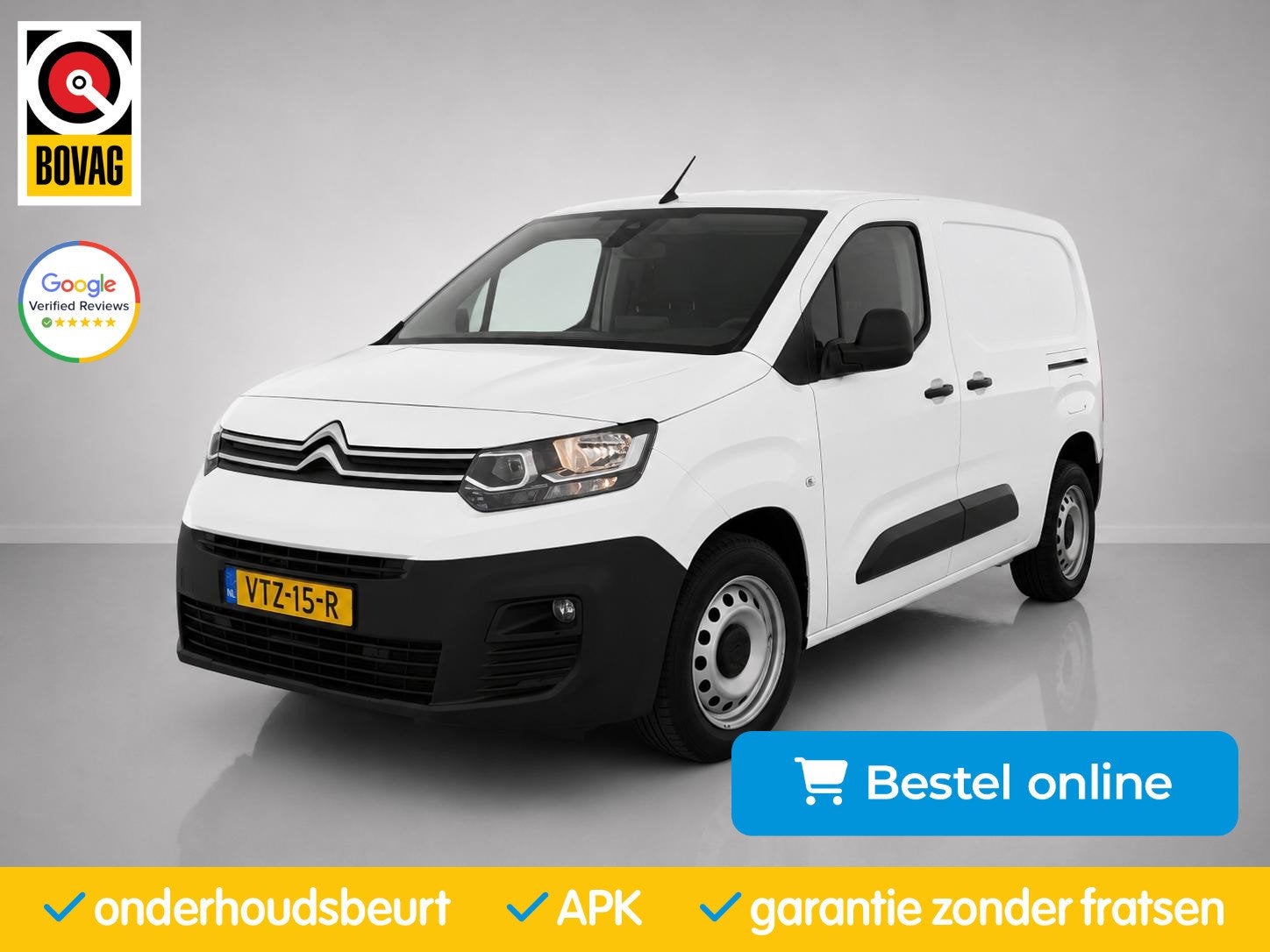 Citroen Berlingo 1.5 BlueHDI Driver XL, Voorwielaandrijving, Gebruikt, Euro 6, 4 cilinders