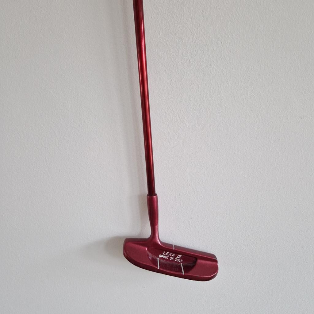 Mooie rode Lady Sayers putter - rechtshandig, Ophalen, Gebruikt, Club, Overige merken