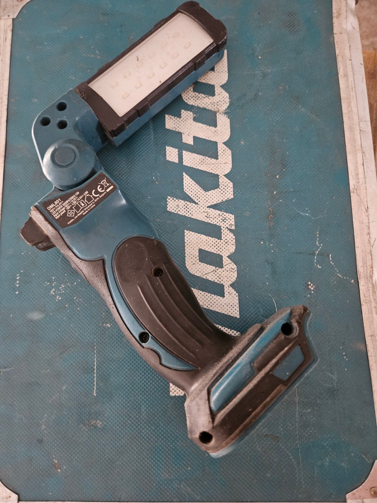 Makita DML801 LED Bouwlamp 18V, Ophalen, Gebruikt