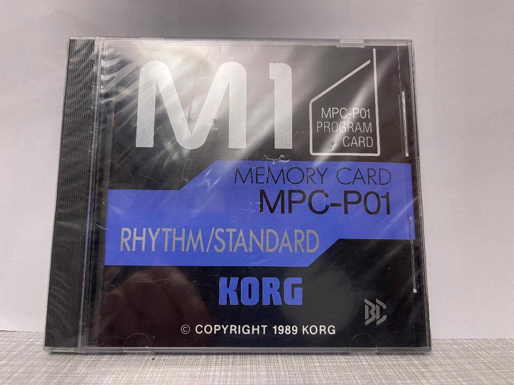 Korg MPC-01 Program Card voor M1, Ophalen of Verzenden, Nieuw, Keyboard of Synthesizer