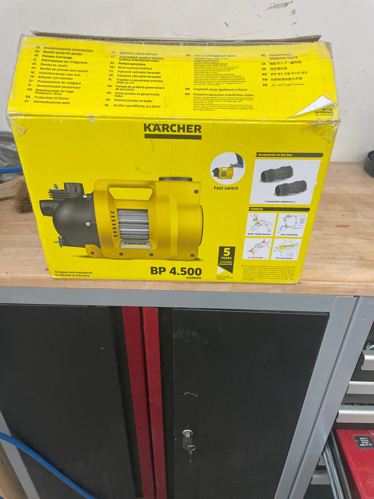 Kärcher BP 4.500 Tuinpomp - Nieuw in doos, Ophalen of Verzenden, Nieuw, Besproeiingspomp