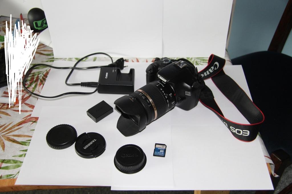 Canon eos 1100d met tamron 18-270, Gebruikt, Canon, Ophalen of Verzenden, 8 keer of meer