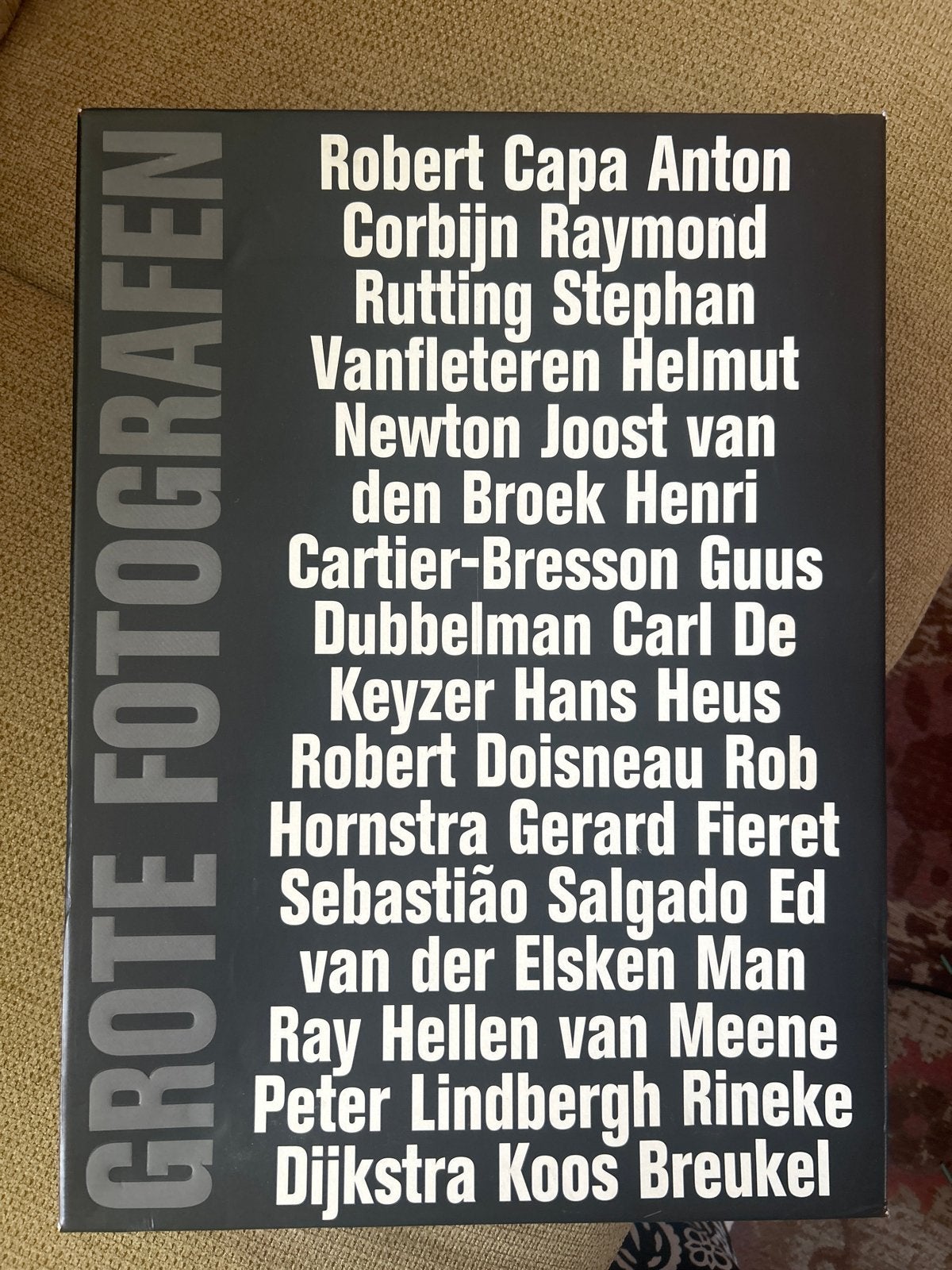 Grote Fotografen Boek - Peter Lindbergh en meer, Ophalen of Verzenden, Zo goed als nieuw, Fotografen
