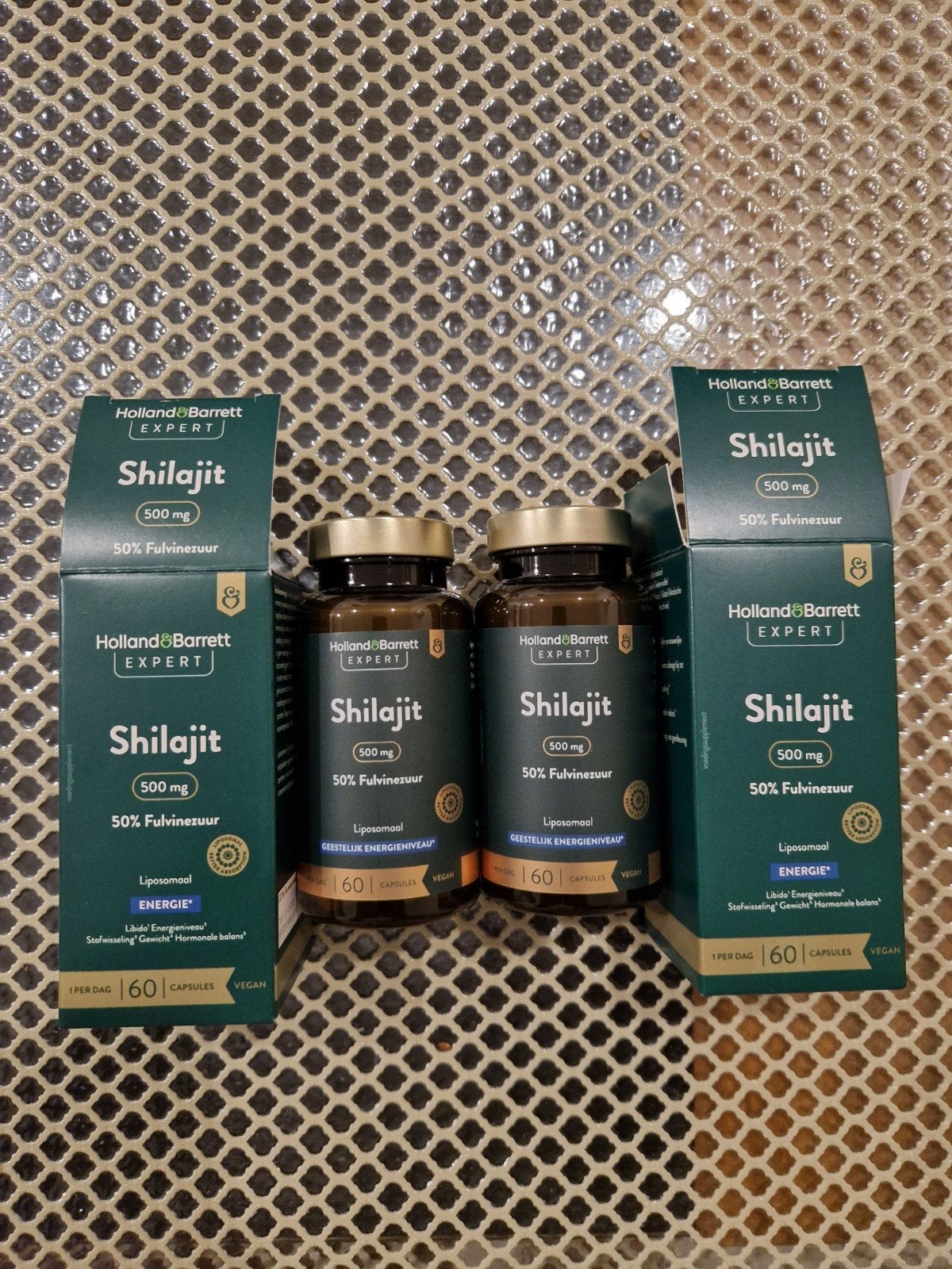 Shilajit 2x 60 capsules Holland & Barrett, Ophalen of Verzenden, Zo goed als nieuw, Overige typen