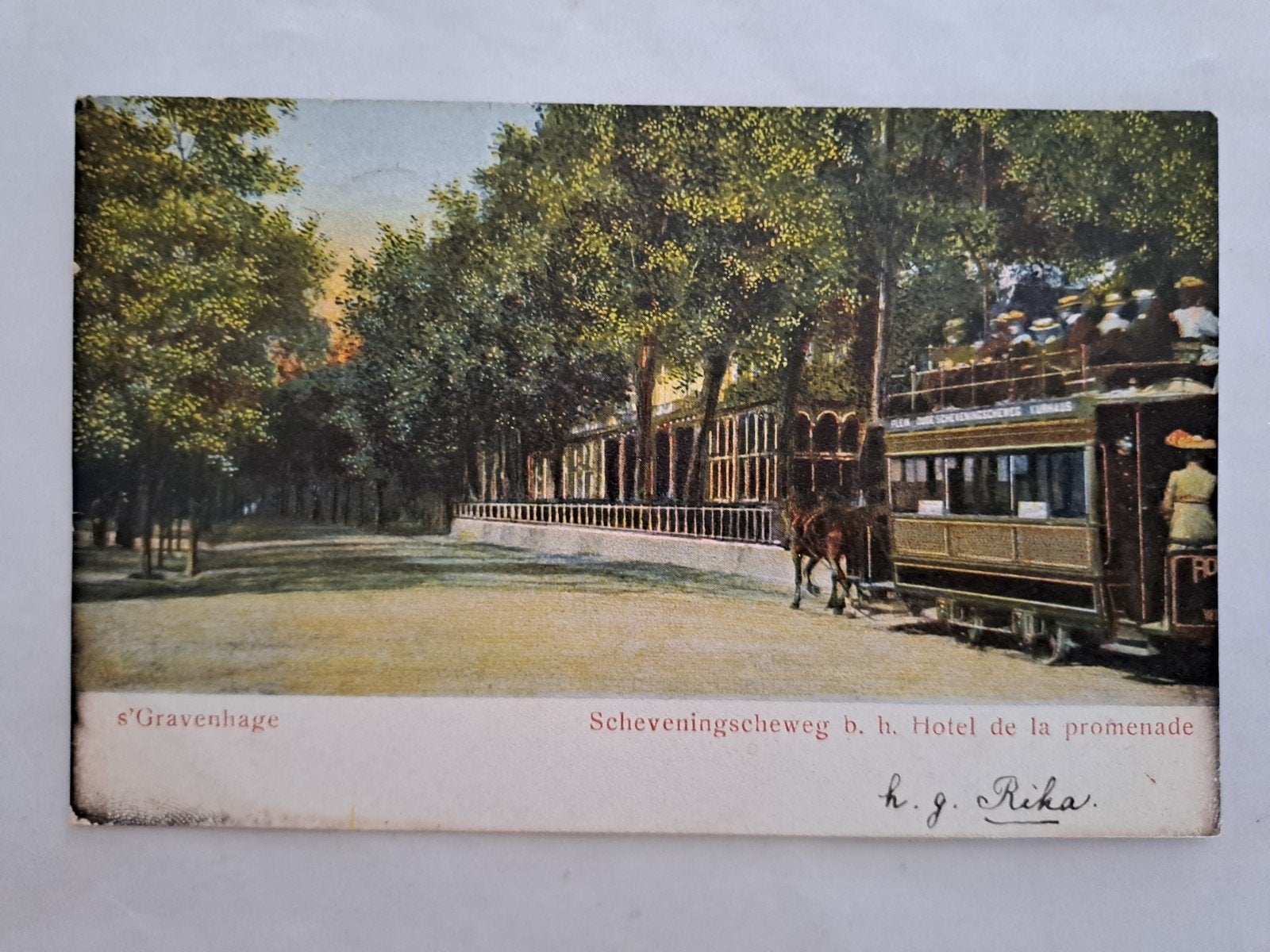 s gravenhage tram, Ophalen of Verzenden, Voor 1920, Zuid-Holland