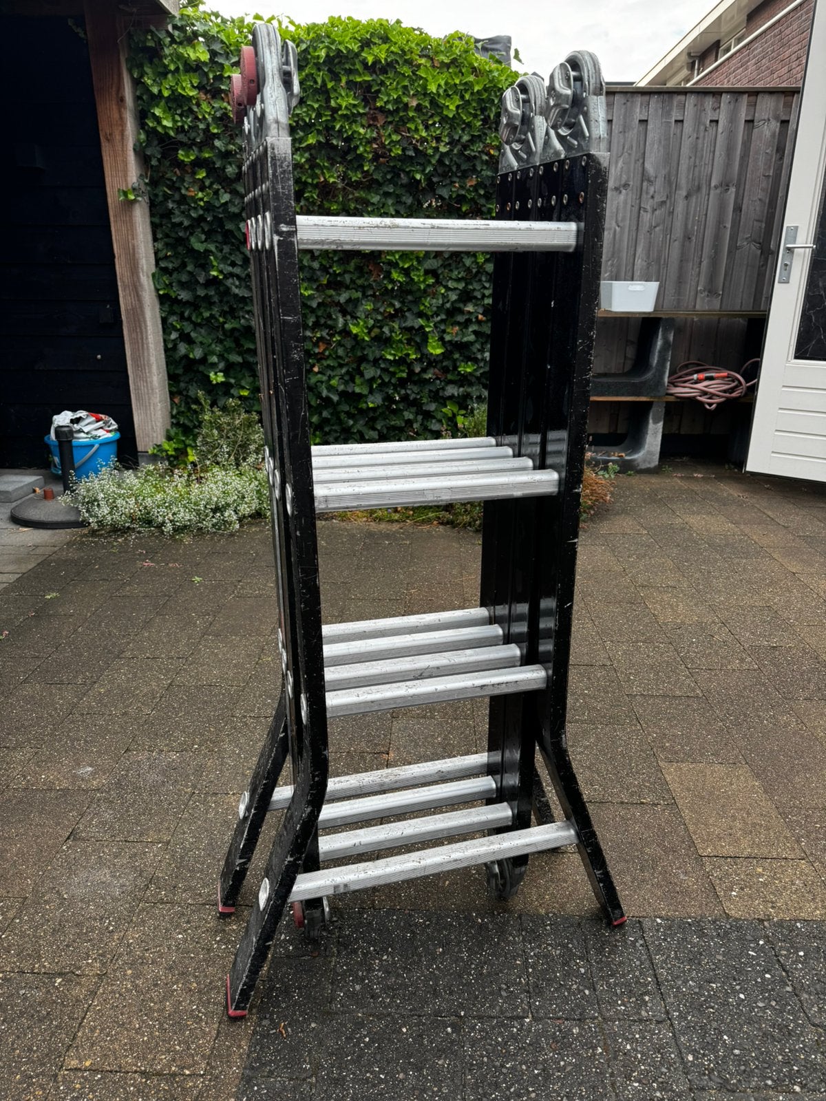 VP 4x4 ladder van Altrex., Ophalen, Gebruikt, Ladder, Opvouwbaar of Inschuifbaar