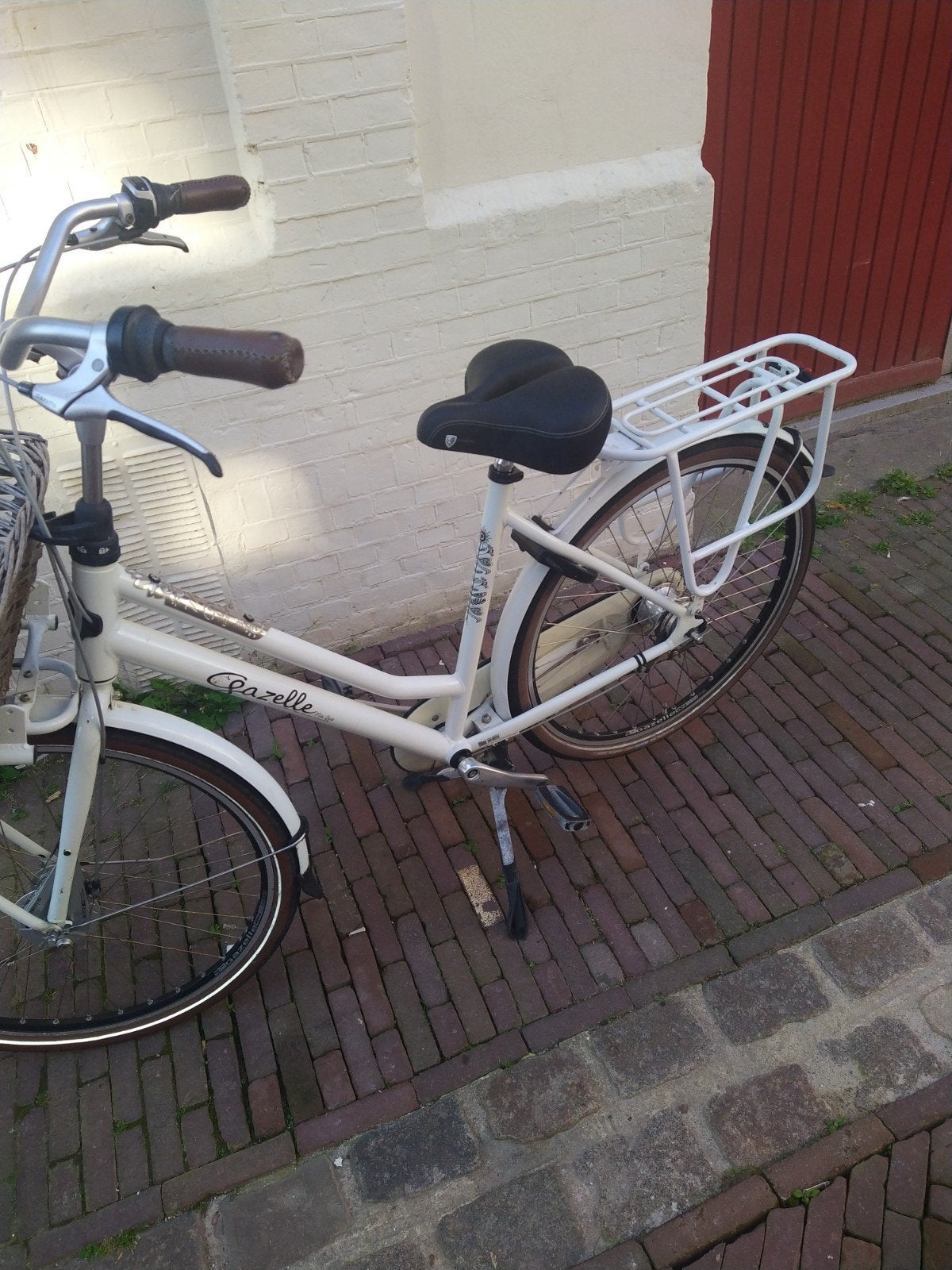 Gazelle Miss Grace transportfiets met Mand, Ophalen, Versnellingen, Gazelle, Trommelrem
