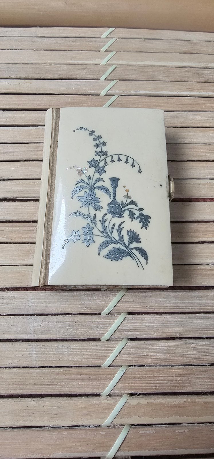 Antiek Gebedenboek (1891) – Celluloid kaft met slotje & goud, Ophalen of Verzenden, Peter Bernardus