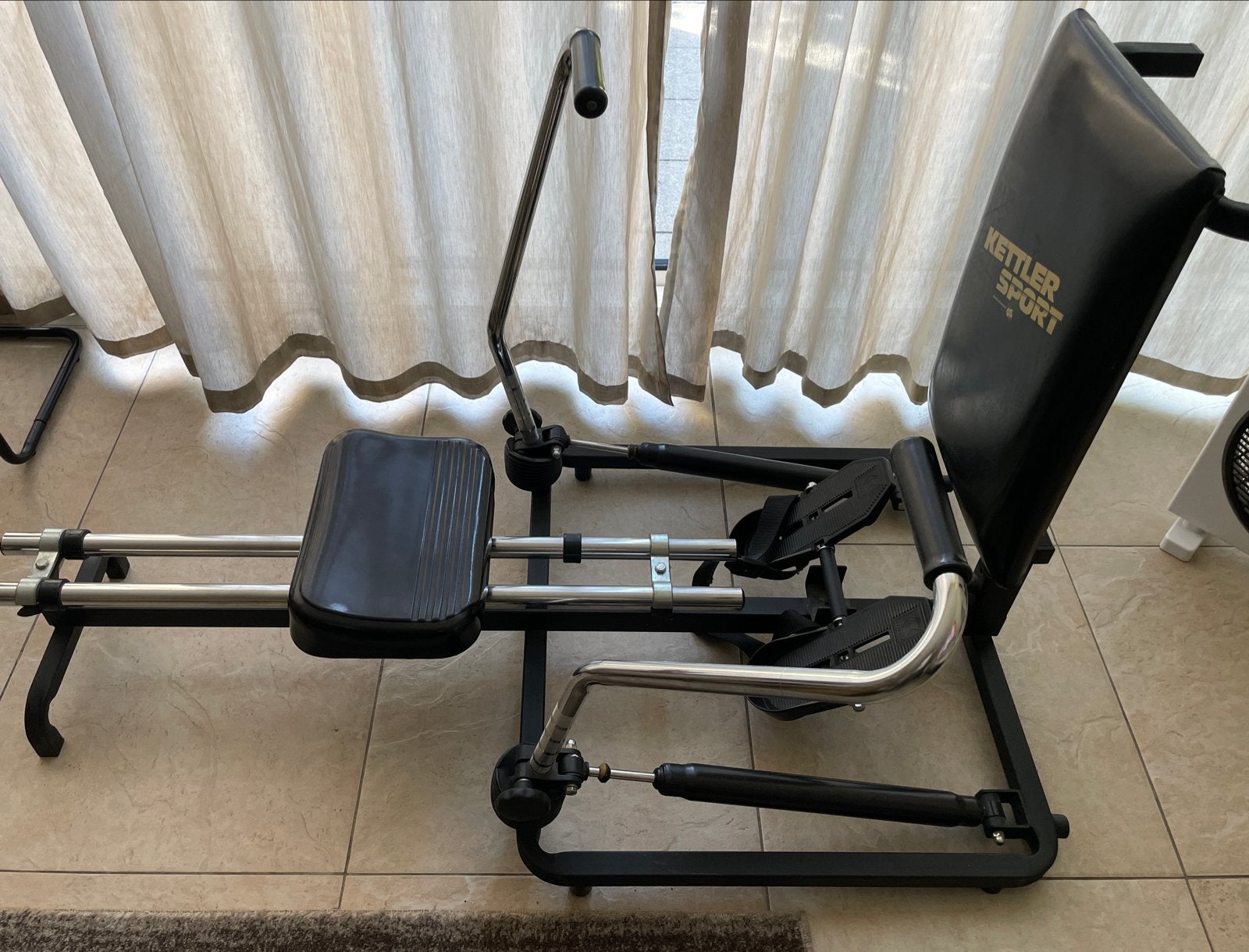 Kettler Sport Roeitrainer - Complete lichaamstraining, Ophalen, Gebruikt, Armen, Metaal