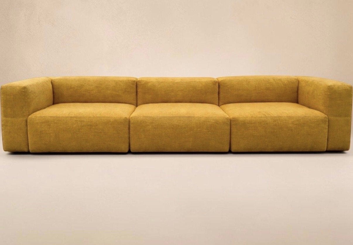 Viccarbe Savina modular design sofa, 3modules, Steelcut Trio, Huis en Inrichting, Ophalen, -, Zo goed als nieuw, Rechte bank
