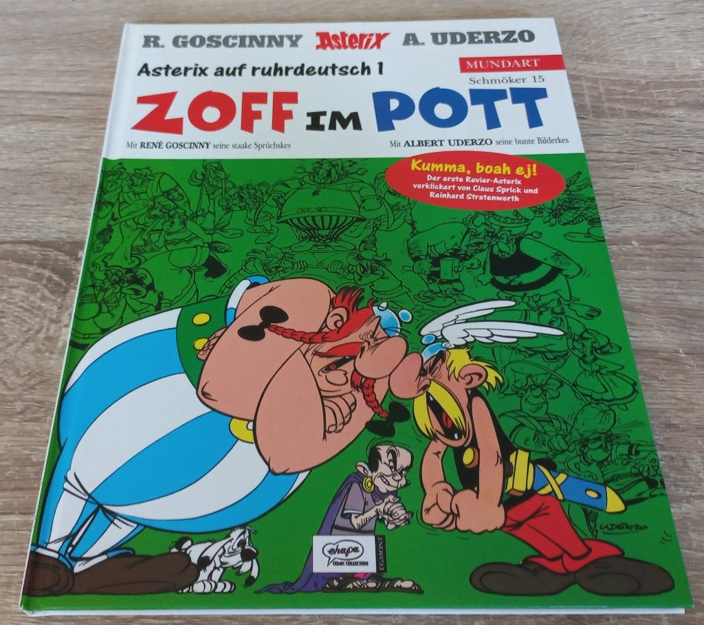 Asterix Zoff im Pott (De intrigant, Ruhrdeutsch), Eén stripboek, Ophalen of Verzenden, Zo goed als nieuw, Uderzo & Goscinny