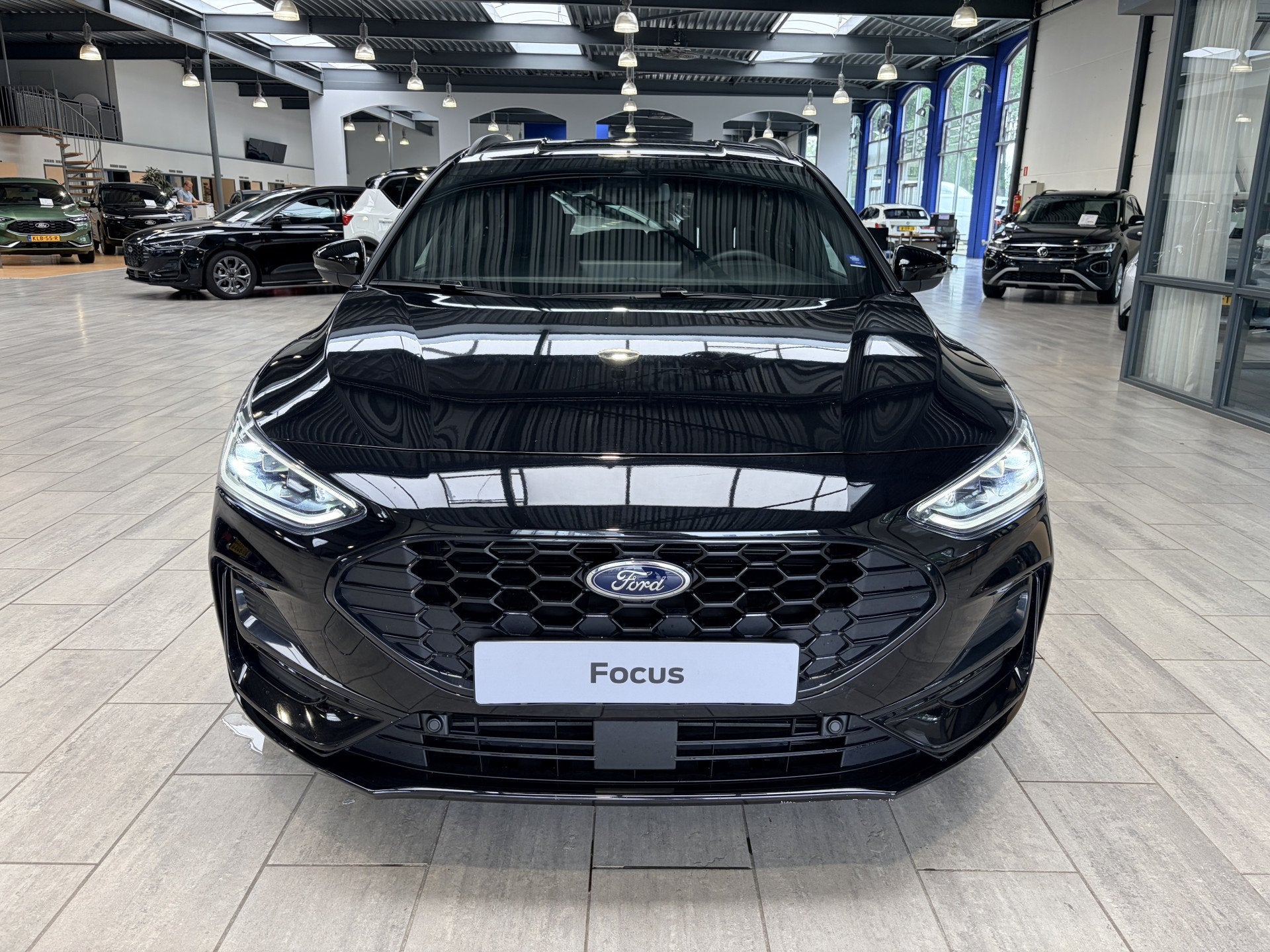 Ford FOCUS Wagon EcoBoost Hybrid 155 pk ST-Line | Winterpack, Auto's, Ford, 12 maanden, Stof, Gebruikt, Zwart