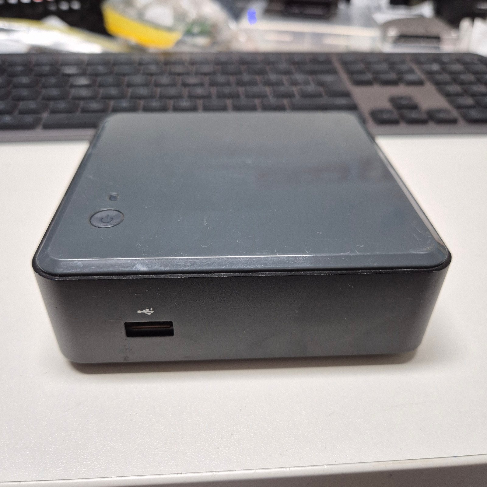 Intel NUC Celeron 8GB 128GB Msata SSD, Gebruikt, 2 tot 3 Ghz, Verzenden, 8 GB