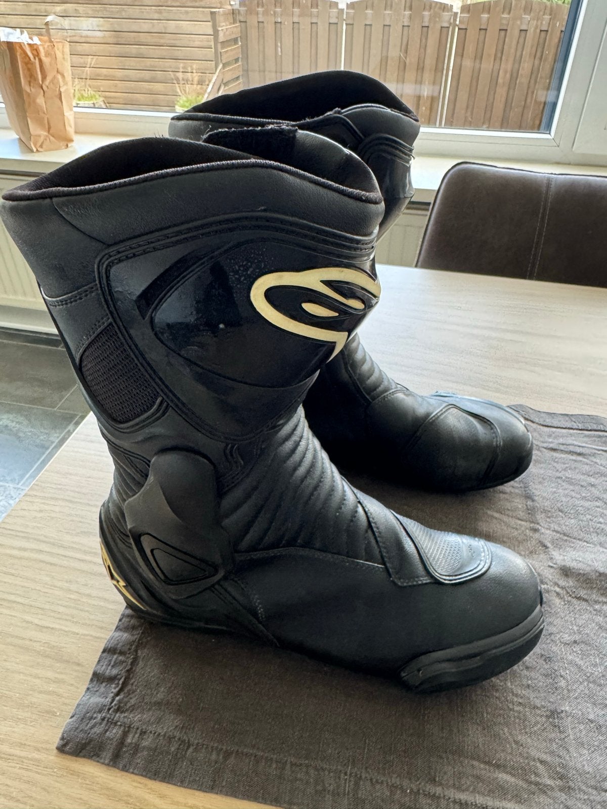Alpinestars Motorlaarzen Zwart - Maat 46, Ophalen of Verzenden, Tweedehands, Heren, Laarzen