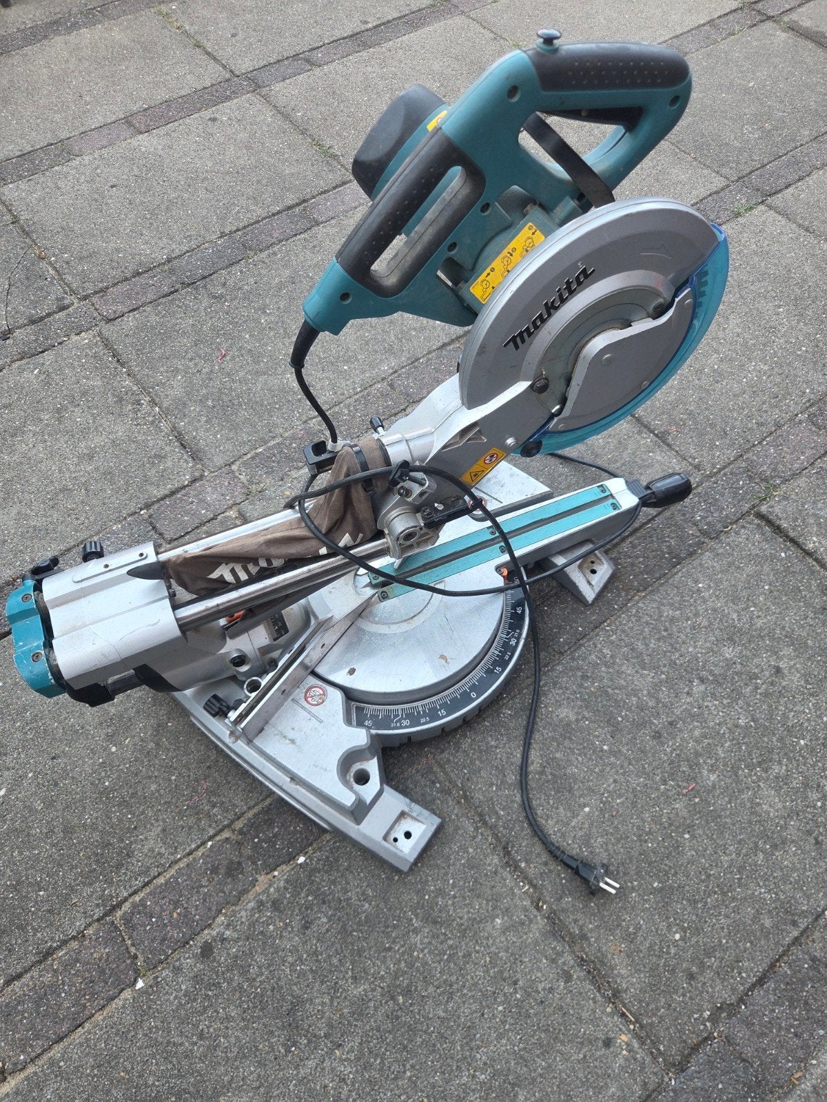 makita afkortzaag.LS1018L, Ophalen of Verzenden, 1200 watt of meer, Afkortzaag, 30 tot 70 mm